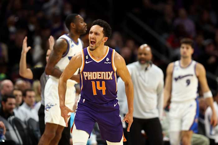 G Landry Shamet could fit in well with a playoff team looking for depth and 3-point shooting.